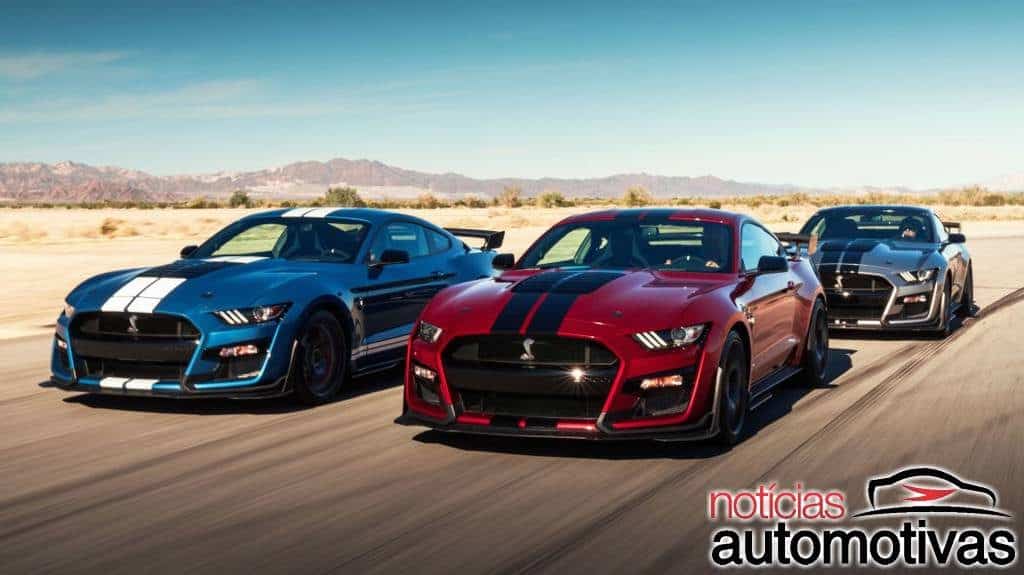 Ford: ladrões roubam 4 Mustang Shelby GT 500 de fábrica nos EUA 