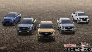 Ford Ranger 2023 aparece com tudo novo e virá da Argentina 