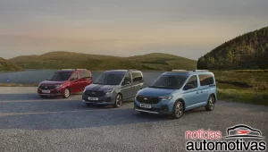 Ford Tourneo Connect 2022 surge baseada na Volkswagen Caddy 