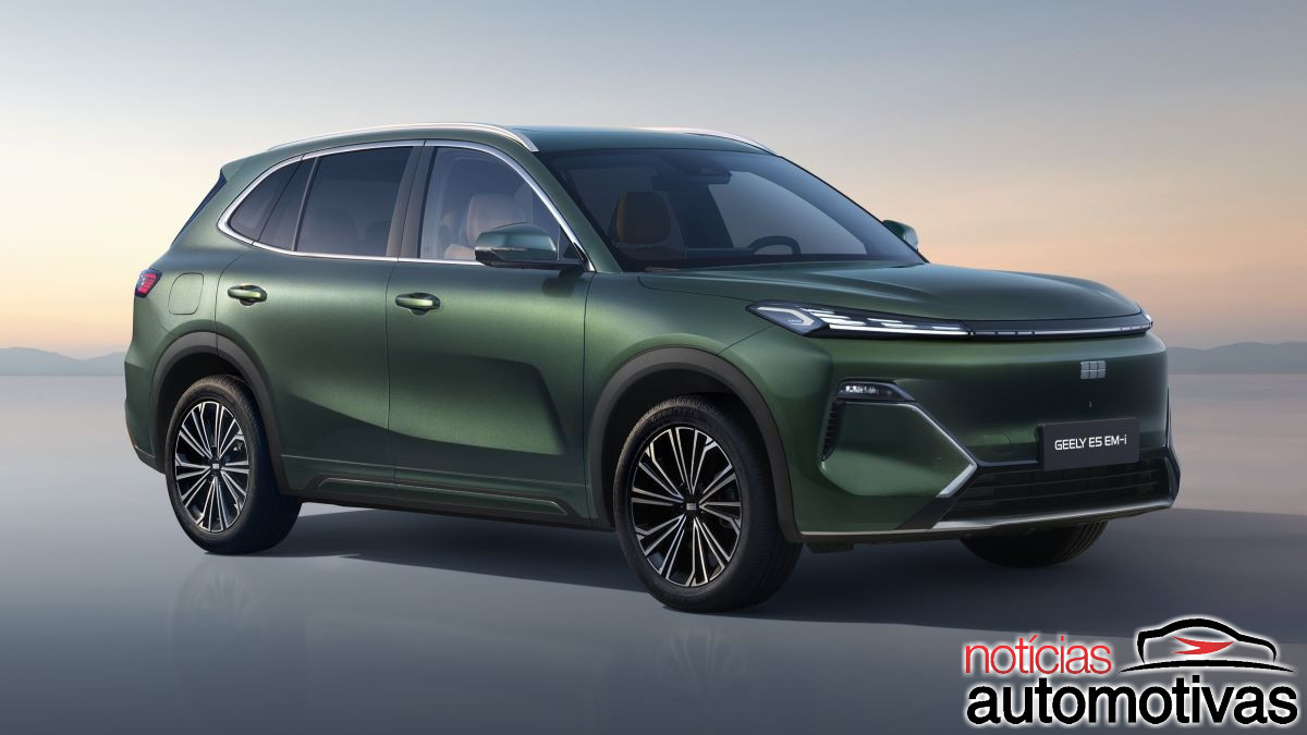 Elétrico no Brasil, Geely EX5 ganha versão híbrida na Rússia