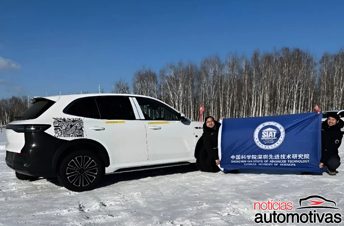 Bateria de alumínio testada a –25 ºC em SUV da Geely mantém mais de 92% de eficiência e ameaça enterrar de vez o “pânico do inverno” nos EVs