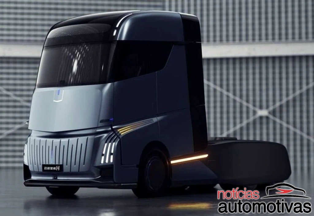 geely-homtruck-2 Chinesa Geely apresenta caminhão movido a metanol