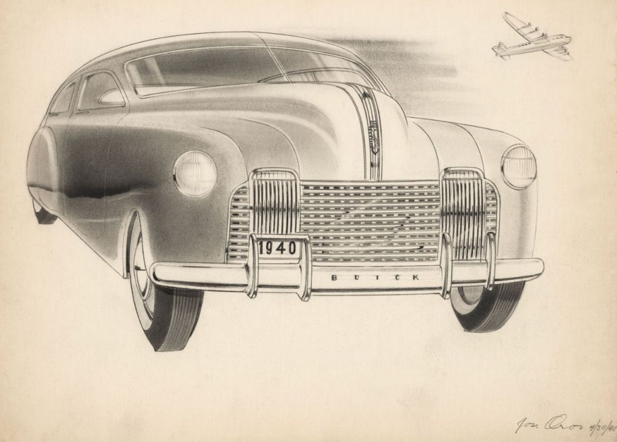 gm design esboços anos 40 20