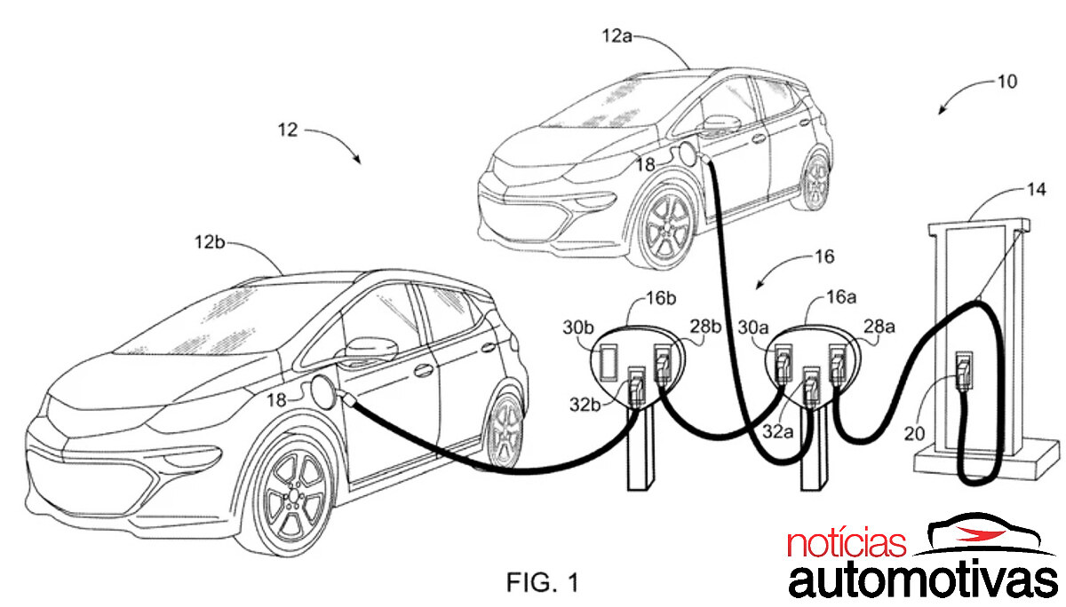 GM quer acabar com a fila no carregador: a patente que “divide” um DC rápido entre vários EVs e pode mudar a lógica das estações