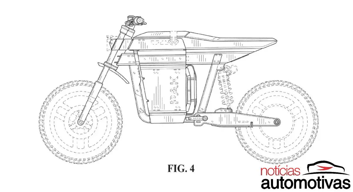 GM no mercado de duas rodas? General Motors surpreende e registra patente de moto elétrica compacta