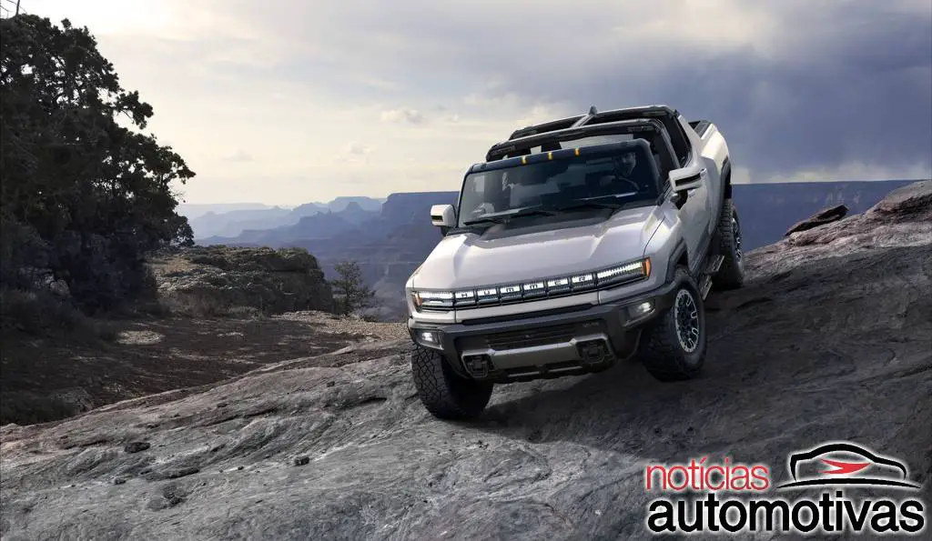 GMC Hummer 2022 mostra sua cara nos EUA como picape elétrica da GM 