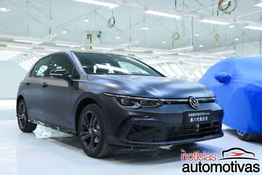 Novo Golf 8 Black Samurai aposta em visual fosco na China 