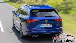 Volkswagen Golf R Variant mostra sua força familiar com 320 cv 