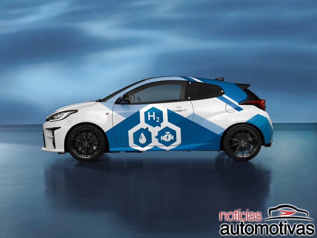 Toyota GR Yaris testa hidrogênio como combustível 
