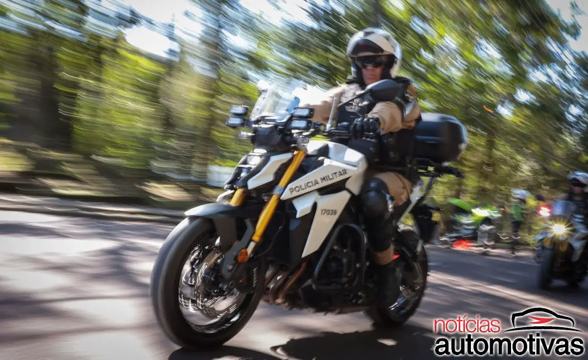 Polícia Militar do Paraná coloca nas ruas a superesportiva Suzuki GSX-S1000; corporação adquire 129 motocicletas de alta performance