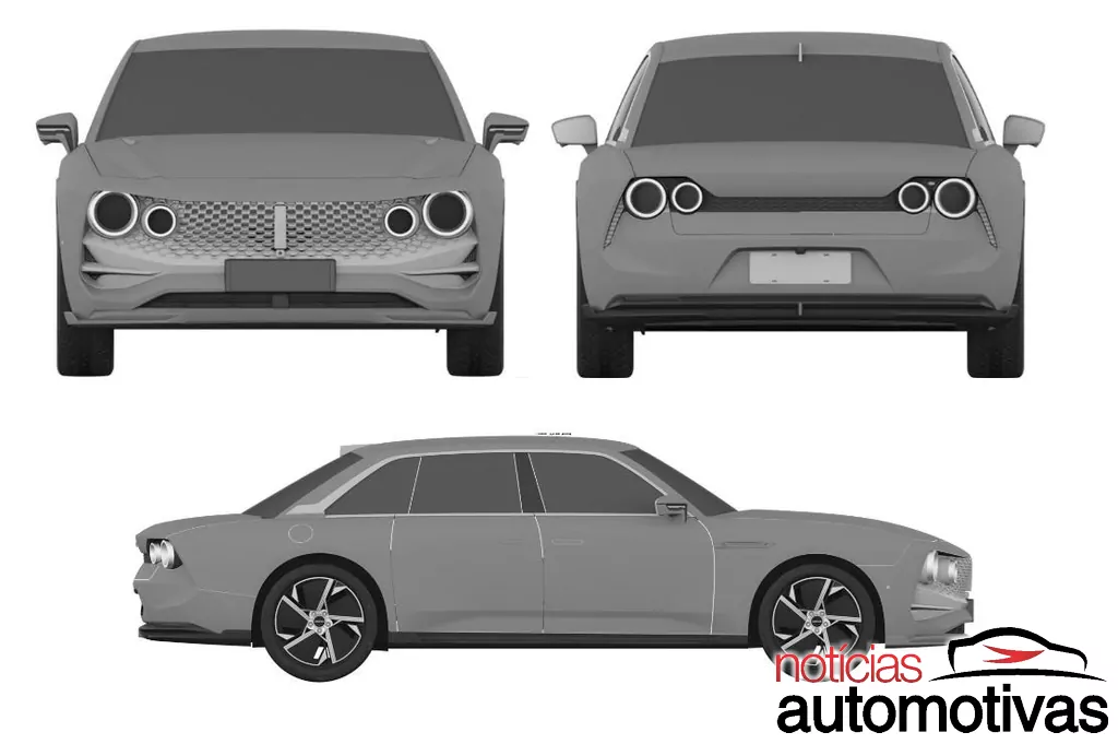 Great Wall: sedã retrô inspirado em clássico do Japão? 