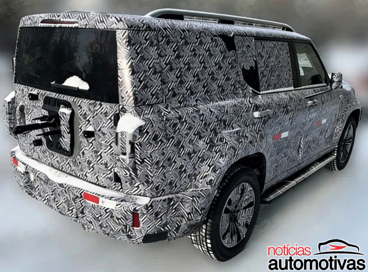 A Haval vai apostar pesado em um novo SUV gigante com “cara de jipe”, seis lugares e LiDAR no teto — e a China já está deixando pistas do que vem aí