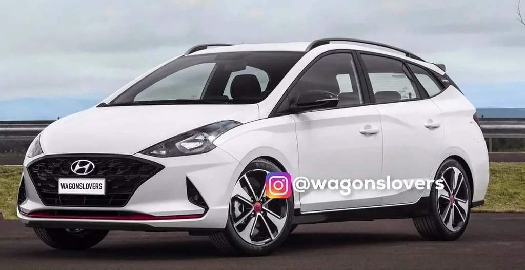 Projeção: Hyundai HB20SW Sport é uma bela e utópica proposta 