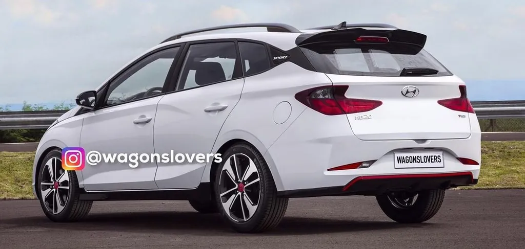 Projeção: Hyundai HB20SW Sport é uma bela e utópica proposta 
