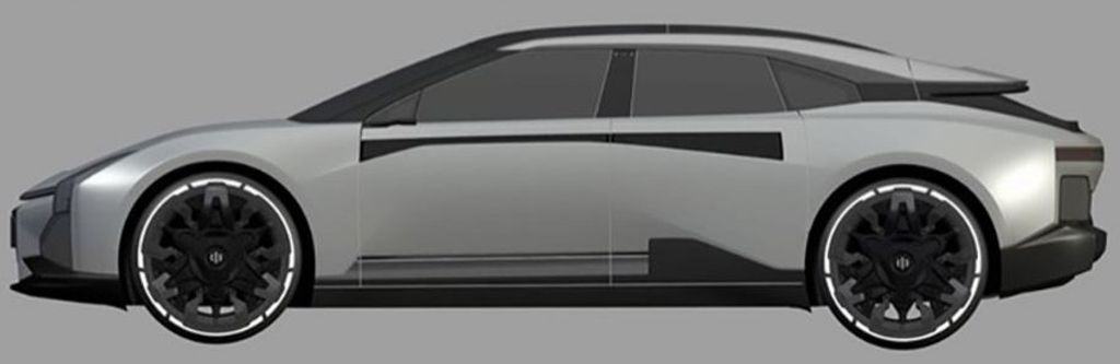 hh-hiphi-x-3 Patente: Human Horizons HiPhi X tem alcance de 1.000 km na China