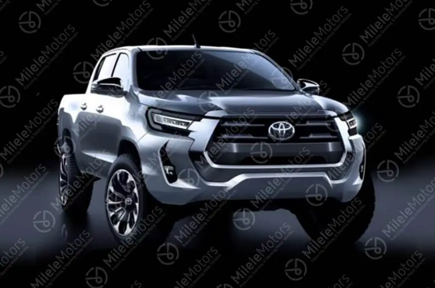 Toyota Hilux 2021 tem esboços revelados na internet 