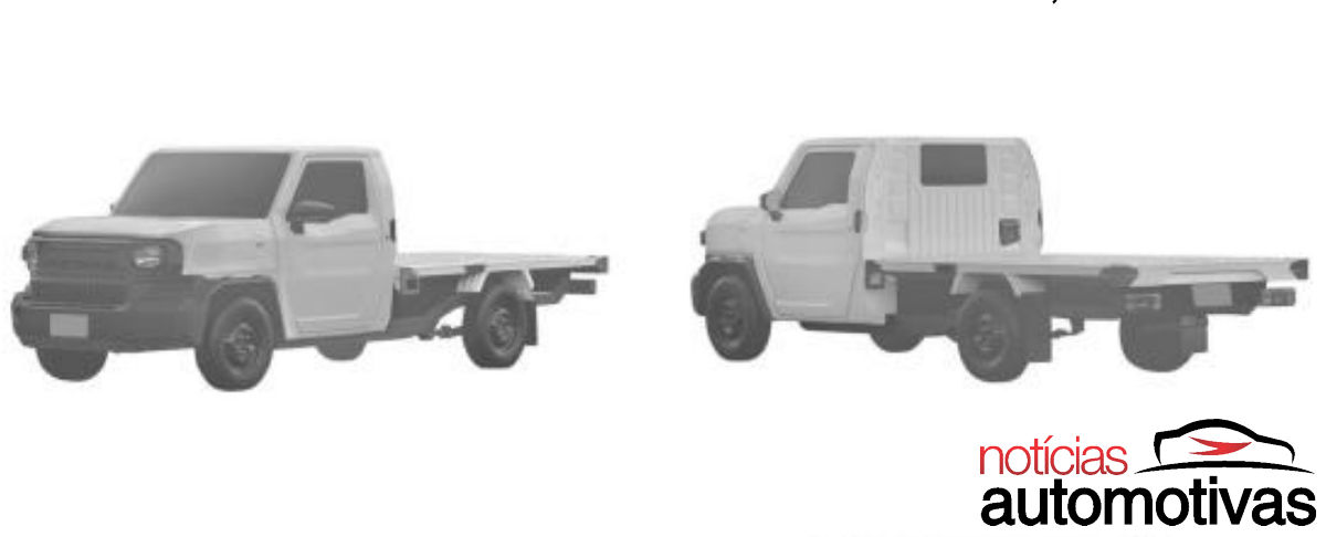 Toyota registra o caminhão leve Hilux Champ no Brasil; veículo rústico é derivado da picape média Hilux e pode vir ao mercado nacional