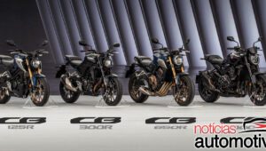 Honda CB300R 2022 explora visual da CB1000R na Europa 