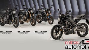 Honda CB300R 2022 explora visual da CB1000R na Europa 