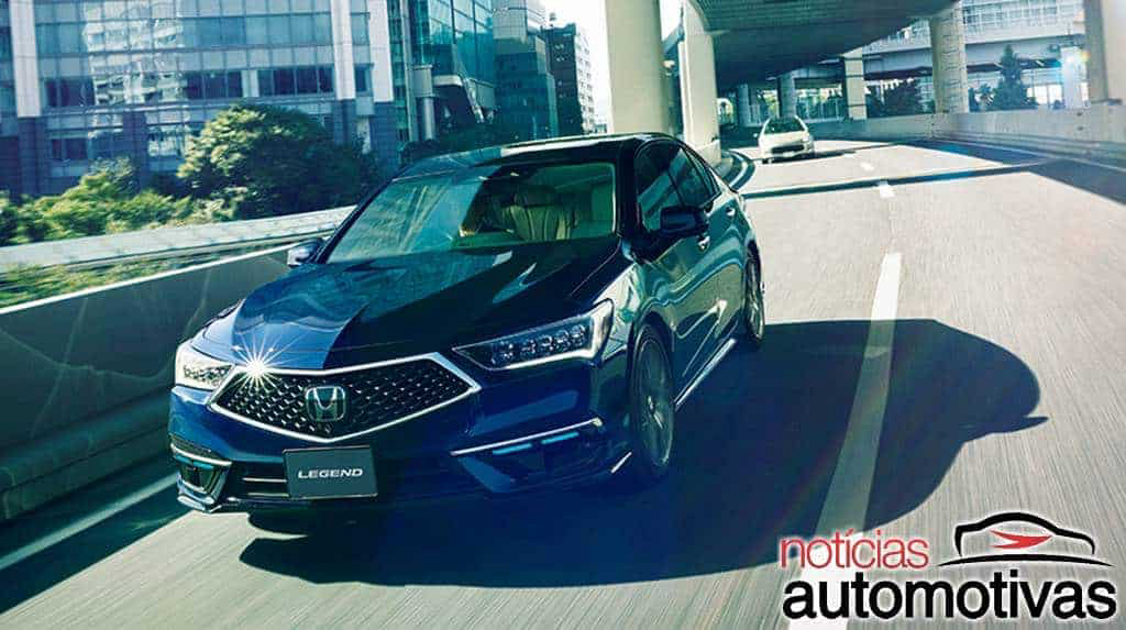 Honda Legend é o primeiro com Nível 3 legal de condução autônoma 