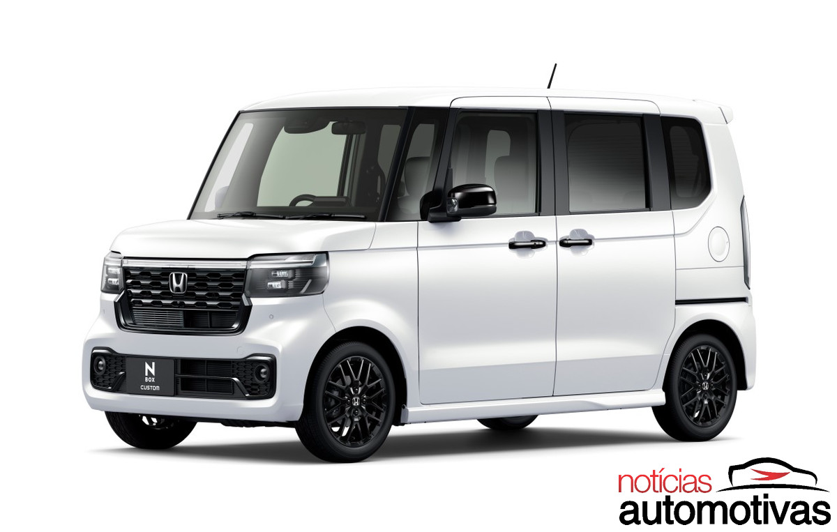 honda nbox custom black 3