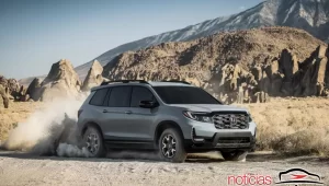 Honda Passport 2022 ganha visual mais aventureiro nos EUA 