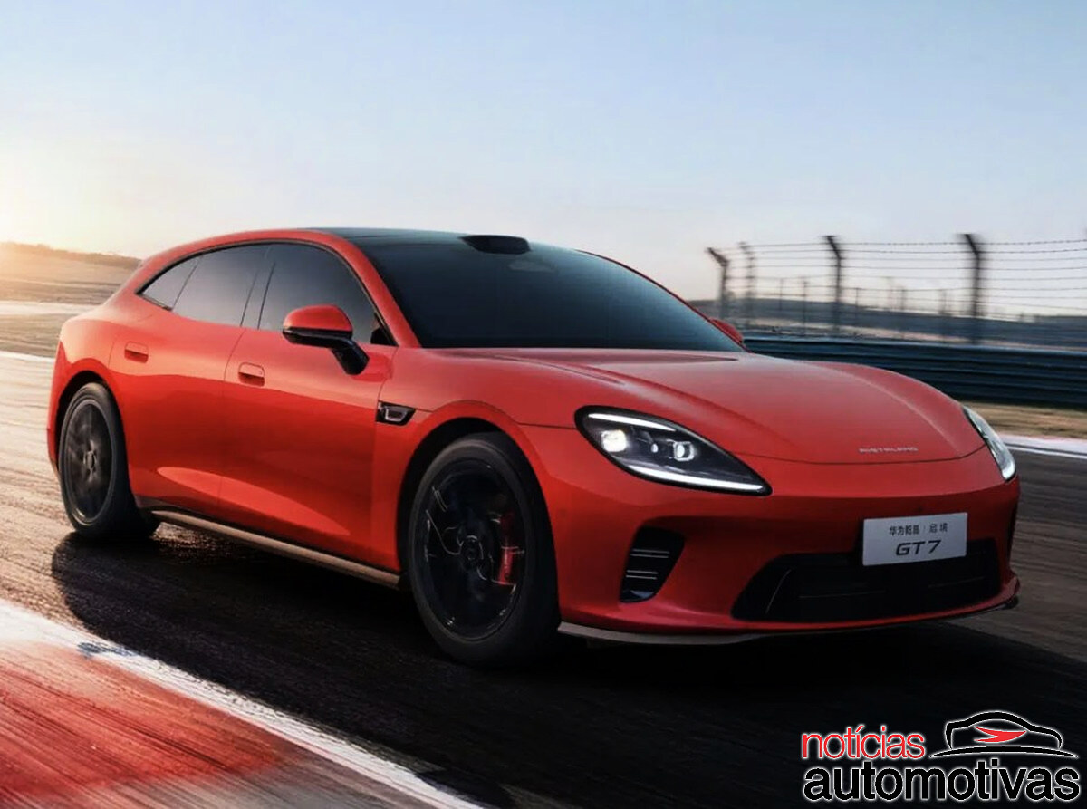 Ousadia da Huawei e da GAC: Marcas entram no território da Porsche com clone do Panamera, que chega em junho