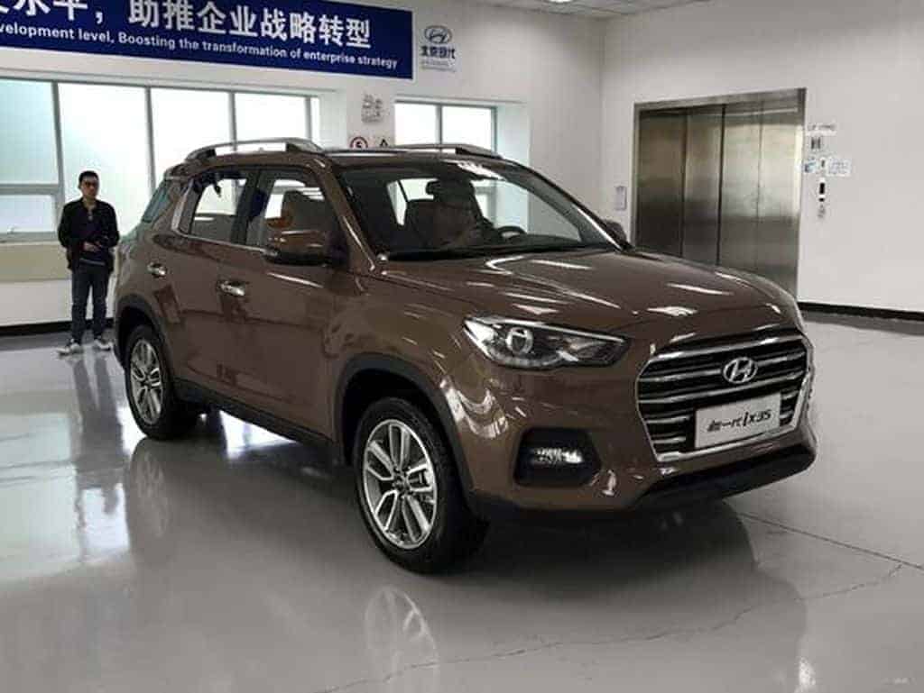 Em flagra, Hyundai New ix35 revela versão com sete lugares para Índia 