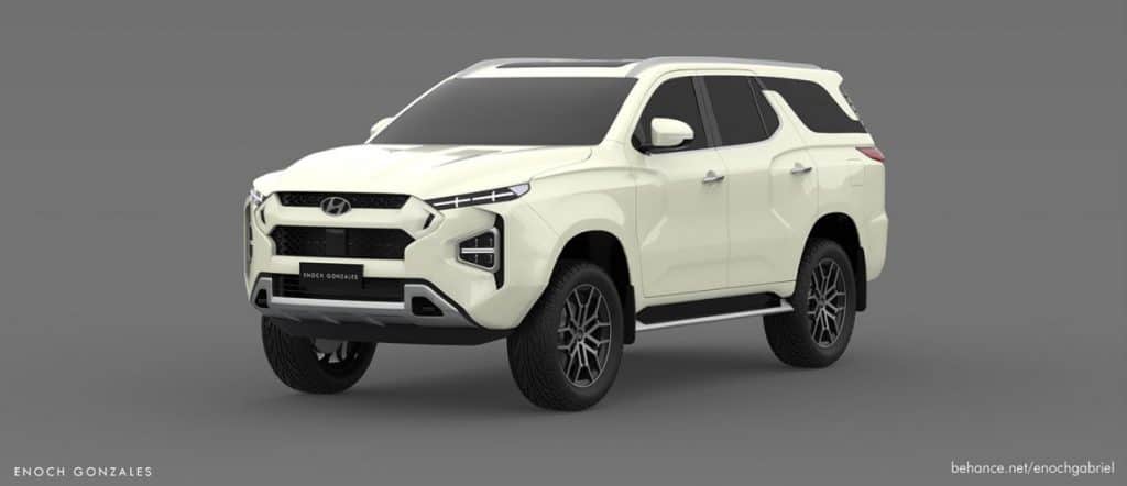 Projeção: Hyundai Terracan 2022 peitando SW4, Trailblazer e Pajero 