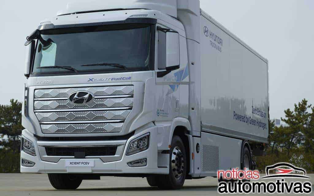 Hyundai tem planos ambiciosos com novo caminhão movido por hidrogênio 