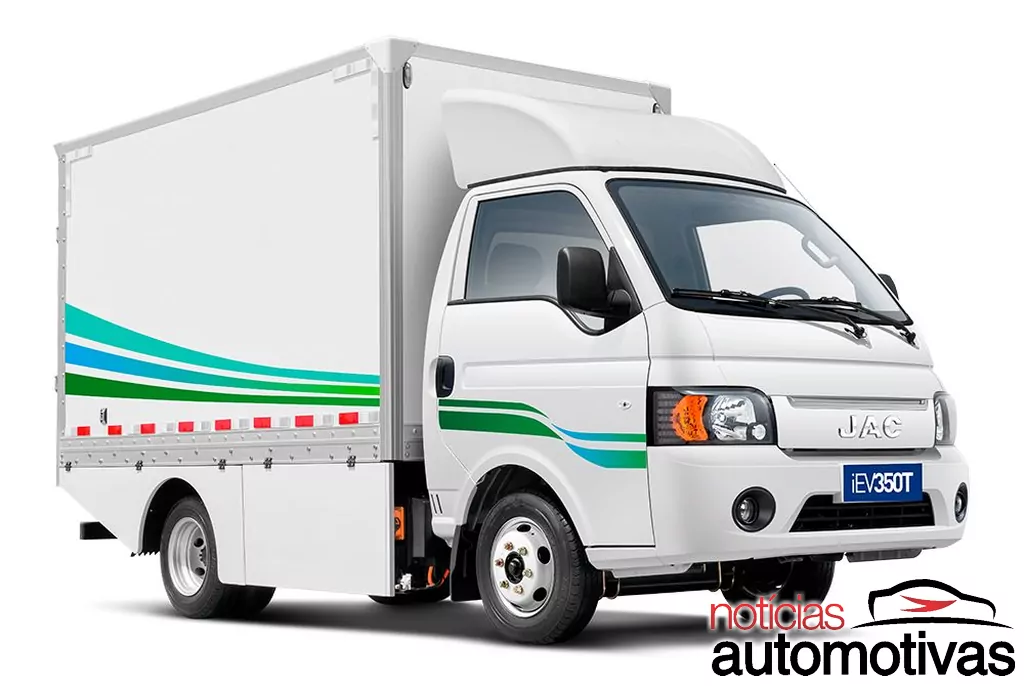 JAC iEV 350T: VUC elétrico acaba de chegar e parte de R$ 220.000 