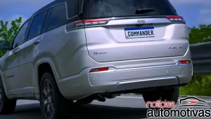 Jeep Commander terá pré-venda iniciada na próxima quinta 26 