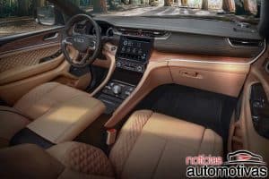 Jeep Grand Cherokee L chega em 2022 para ser o top da americana 