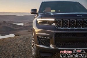 Jeep Grand Cherokee L chega em 2022 para ser o top da americana 