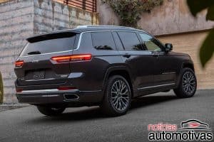 Jeep Grand Cherokee L chega em 2022 para ser o top da americana 
