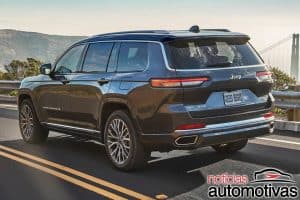 Jeep Grand Cherokee L chega em 2022 para ser o top da americana 