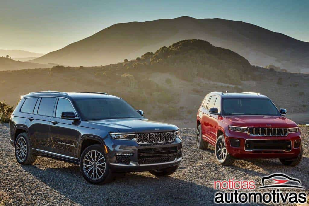 Jeep Grand Cherokee L chega em 2022 para ser o top da americana 