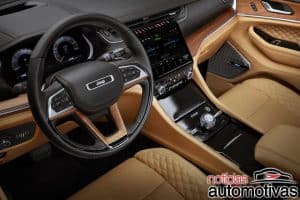 Jeep Grand Cherokee L chega em 2022 para ser o top da americana 