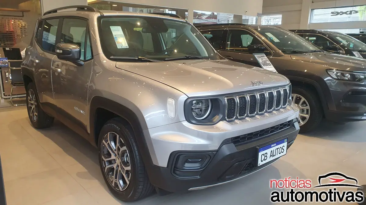 Jeep Renegade 2025 terá mais versões e menos equipamentos