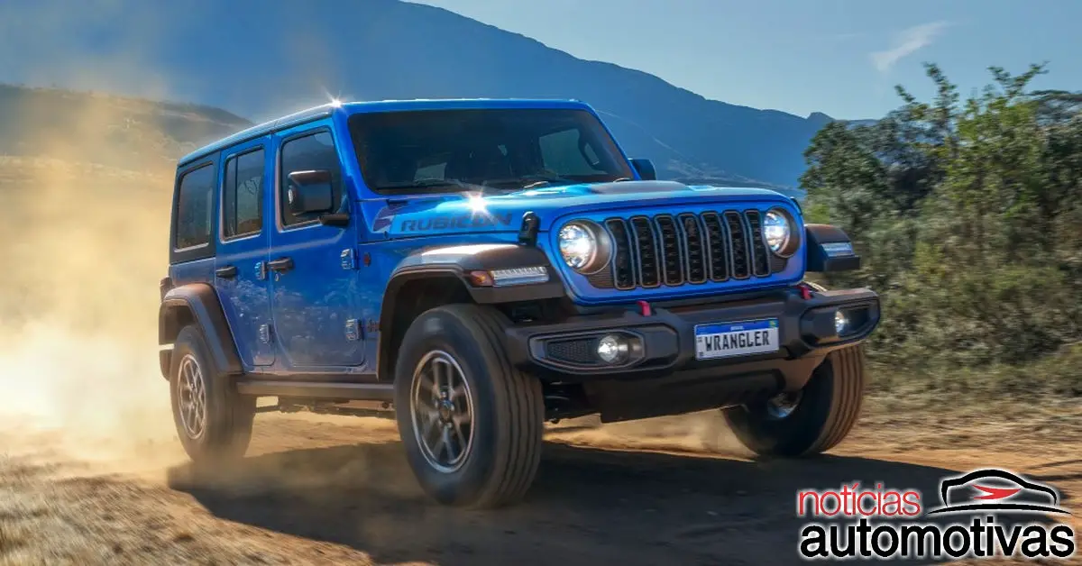 Jeep Wrangler e Gladiator agora só na versão Rubicon e ambos por R$ 499.990