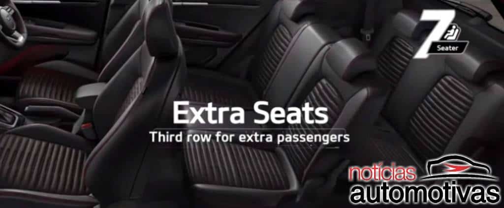 Pequenino, Kia Sonet 7 "espreme" sete pessoas na Indonésia 