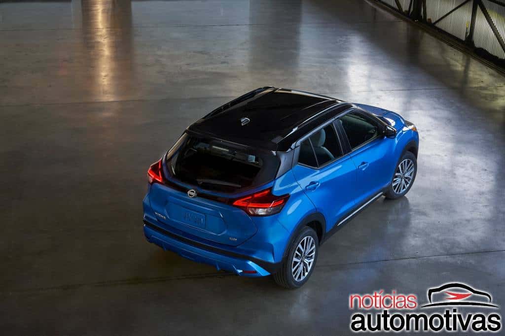 Nissan Kicks 2022 já é visto com visual atualizado no Brasil 