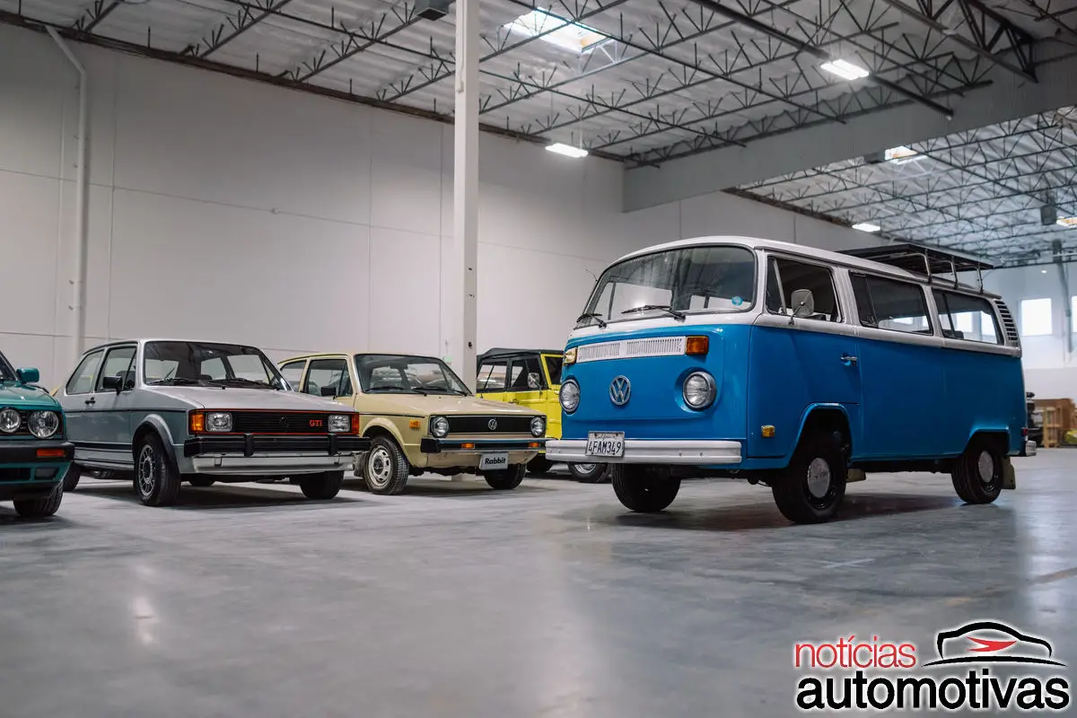 kombi azul vw 2