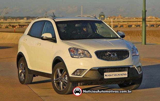 korando 2011 2 SsangYong anuncia novos utilitários esportivos. Concorrente para o Santa Fé vem aí