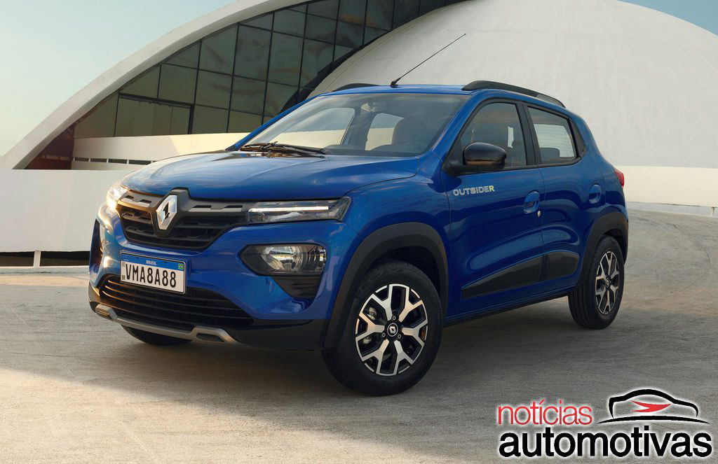 kwid-22 Renault Kwid 2022 tem primeira imagem revelada em teaser