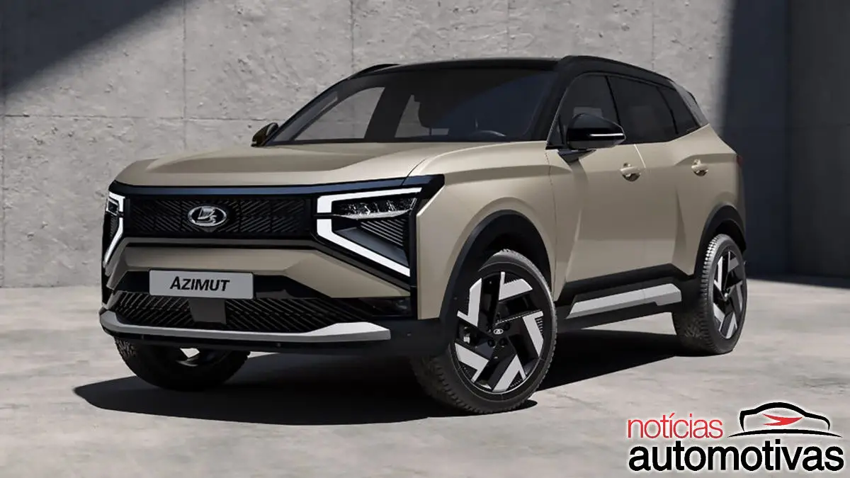 Lada Azimut é o primeiro SUV médio da marca russa; novo modelo mostra evolução do fabricante em meio às sanções internacionais