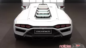 Lamborghini Countach volta em boa forma, mas apenas 112 terão 