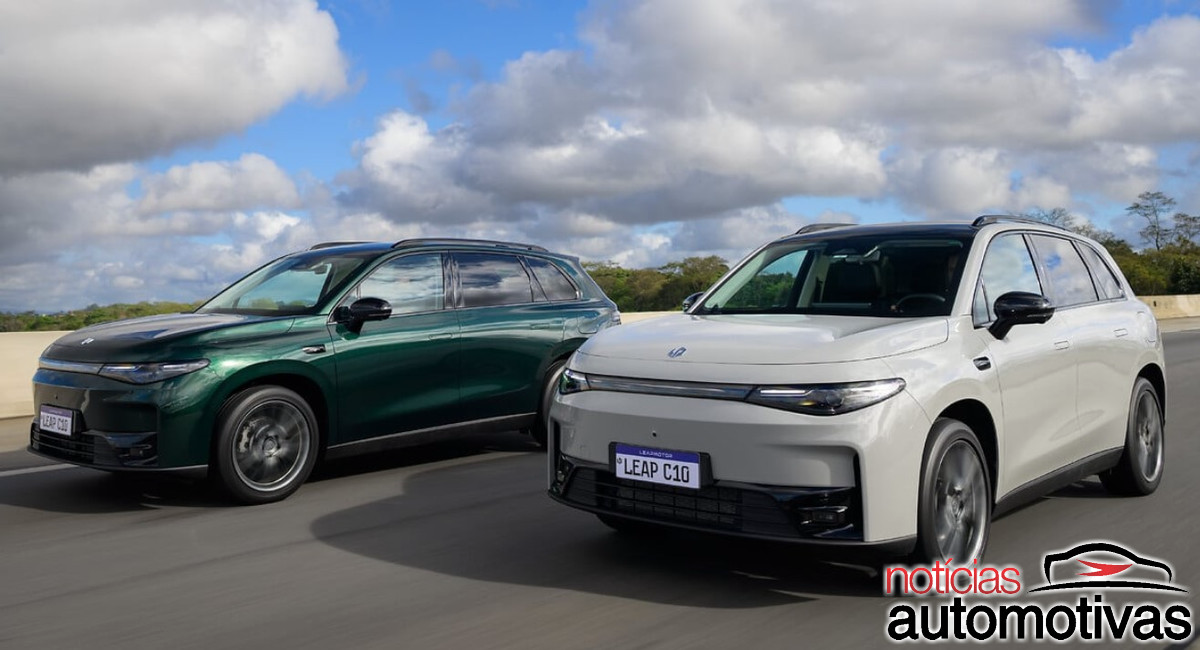 Leapmotor chega oficialmente ao Brasil com modelos B10 e C10 já com preços definidos