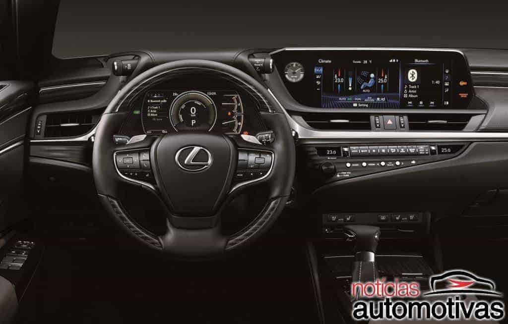 Lexus ES 300h 2021 tem novidades e parte de R$ 326.990 