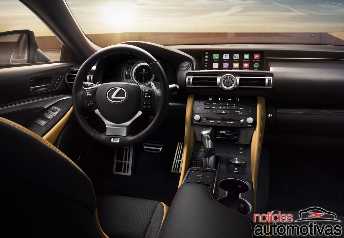 lexus rc 300 2022 interior